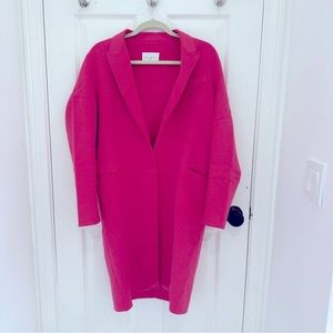 Wool-blend coat